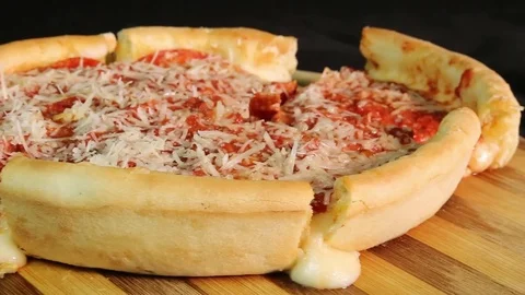 Side pizza counter Stock Footage 83515880