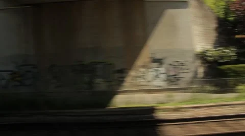 Side Plate from Train Stock Footage 67597072