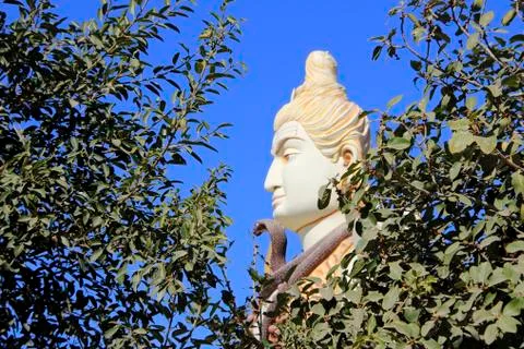 Side Posture of Lord Shiva Stock Photos