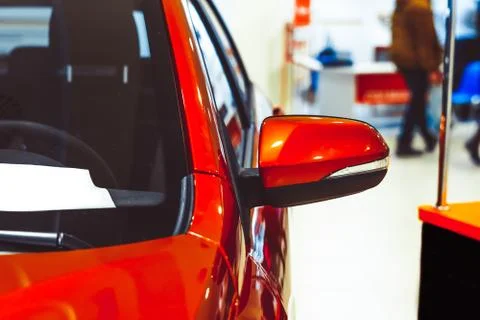 Side rear-view mirror on Stock Photos