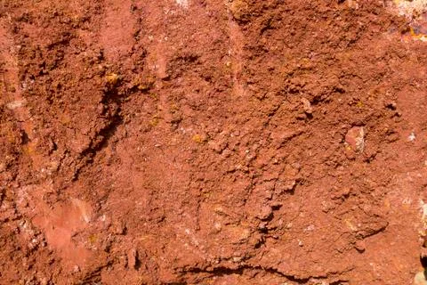 The side of the red Indian brick 스톡 사진