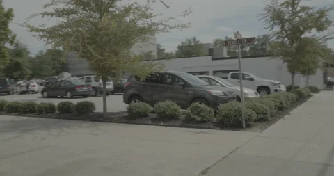 Side right driving plate - Assembly Street at Hampton Street, Columbia 스톡 동영상 285075018