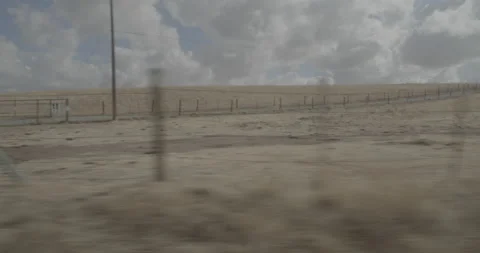 Side right driving plate - Buena Vista Road at Mile 1, Dogtown Stock Footage 293486519