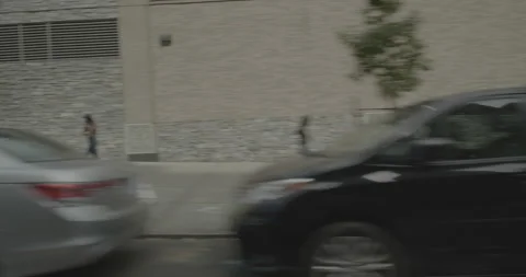 Side right driving plate - Central Park North at Adam C Powell Jr Drive, Stock Footage 251859734