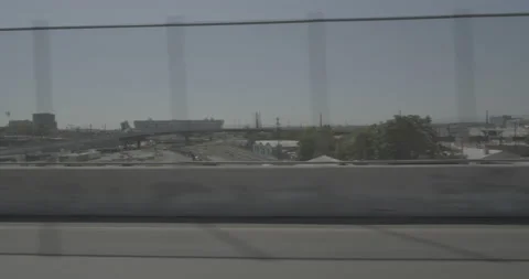 Side right driving plate - Colfax Avenue at Highway 25 Denver Vídeo Stock 289092414