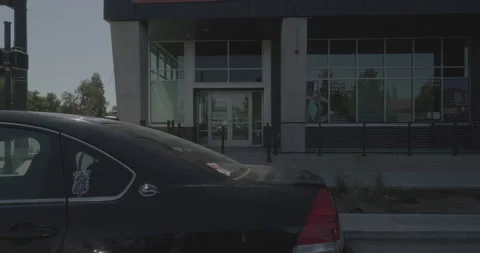 Side right driving plate - Colfax Avenue at Kalamath Street Denver Stock Footage 289096743