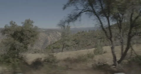 Side right driving plate - Ferreti Road at Mile 2, Greeley Hill Vídeo Stock 295067809