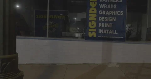 Side right driving plate - Fourth Street at Monroe Avenue, Memphis 스톡 동영상 253406238