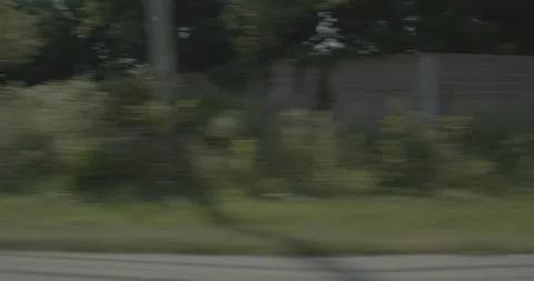 Side right driving plate - Highway 123 at Highway 647, Greenbriar Stock Footage 284887603