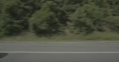 Side right driving plate - Highway 95 at Russell Road, Boswell's Corner Stock Footage 284896966