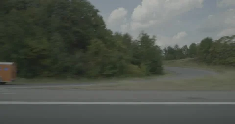 Side right driving plate - Highway 95 at Garrisonville Road, Aquia Harbour Stock Footage 284899203