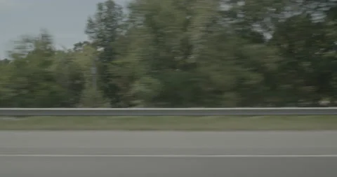 Side right driving plate - Highway 95 at Courthouse Road, Cosner's Corner Video stock 284926393