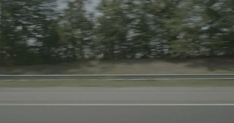 Side right driving plate - Highway 95 at Spotsylvania County Parkway, Cosner's Stock Footage 284927435