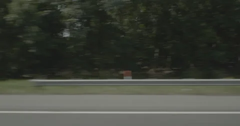 Side right driving plate - Highway 95 at Guinea Station Road, Carter's Store Stock Footage 284928974