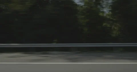 Side right driving plate - Highway 95 at Chamberlayne Avenue, Dumbarton Stock Footage 284938688
