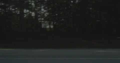 Side right driving plate - Highway 95 at Little Quankey Creek, Halifax 스톡 동영상 284991241