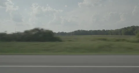 Side right driving plate - Highway 95 at Rocky Swamp, Glenview 스톡 동영상 284997559
