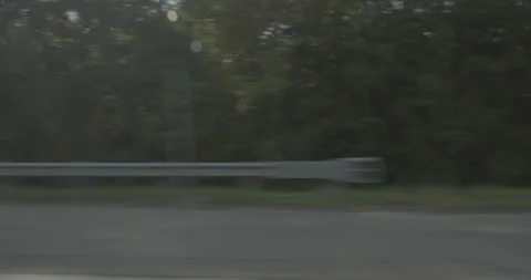 Side right driving plate - Highway 95 at Hunter Hill Road, Dortches 스톡 동영상 285002430