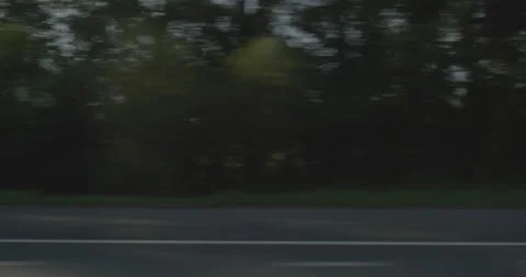 Side right driving plate - Highway 95 at Hannah Creek Road, Benson 스톡 동영상 285009014