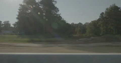 Side right driving plate - Highway 95 at Webb Road, Benson Stock Footage 285022178