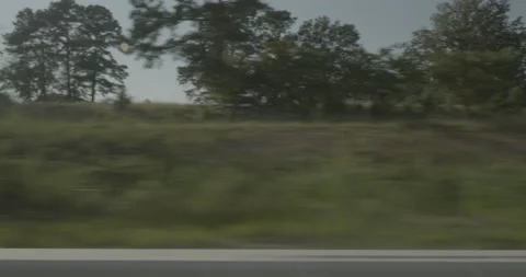 Side right driving plate - Highway 95 at Addie Webb Lane, Dunn 스톡 동영상 285023530