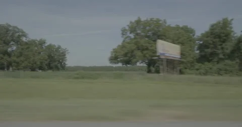 Side right driving plate - Highway 95 at Horne Road, Hamer Stock Footage 285050799