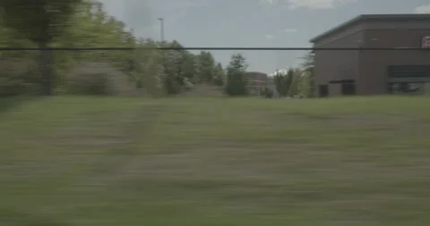 Side right driving plate - Highway 76 at Elmwood Avenue, Columbia Stock Footage 285090343