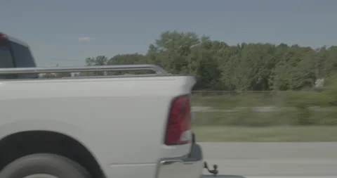 Side right driving plate - Highway 20 at Sunset Boulevard, Lexington Video stock 285092579