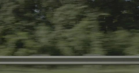 Side right driving plate - Highway 20 at Baker Place Road, Augusta Stock Footage 285135768