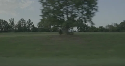 Side right driving plate - Highway 20 at Old Mill Road, Social Circle Vídeo Stock 285152414