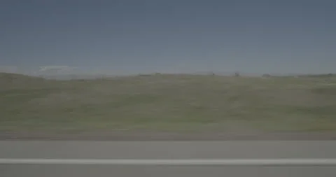 Side right driving plate - Highway 25 at Missile Drive Cheyenne Vídeo Stock 289846757