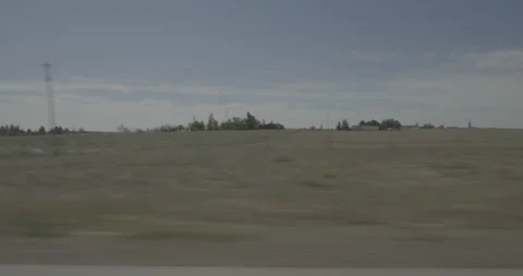 Side right driving plate - Highway 80 at Mile 382 Burns Stockbeeldmateriaal 289884243