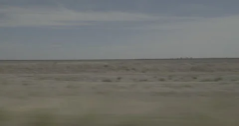 Side right driving plate - Highway 385 at Beaver Street Angora Stock-Footage 290052415