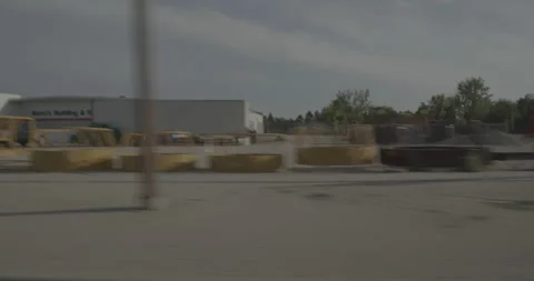 Side right driving plate - Highway 18 at Highway 73 Martin Vídeo Stock 290147193