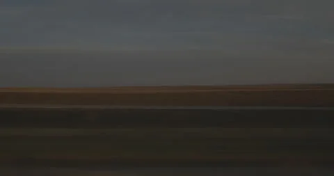 Side right driving plate - Highway 90 at Mile 167 Kadoka Stock Footage 290169253