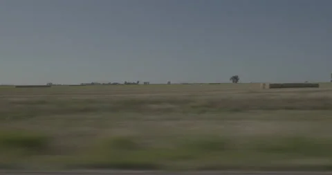 Side right driving plate - Highway 90 at Mile 298 Aurora County Vídeos de archivo 290787305