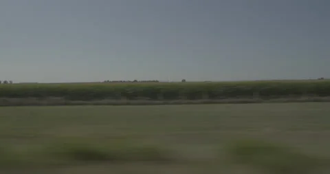 Side right driving plate - Highway 90 at Mile 308 Plankiton Stock Footage 290796380