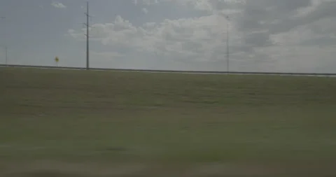Side right driving plate - Highway 90 at Veterans Parkway Sioux Falls Stock Footage 290885350