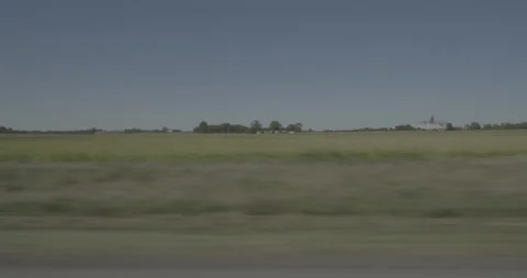 Side right driving plate - Highway 35 at Mile 32 Somerset Stockbeeldmateriaal 291487555