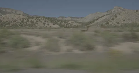 Side right driving plate - Highway 70 at Mile 78 Parachute Video stock 291863841