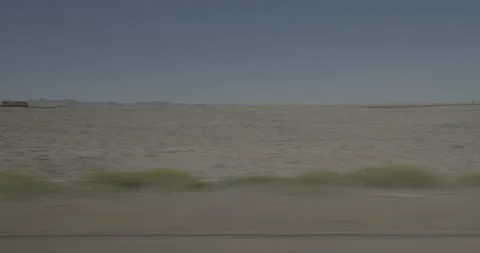 Side right driving plate - Highway 70 at Mile 204 Cisco Stock Footage 292083659