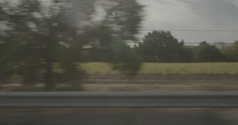 Side right driving plate - Highway 12 at Mile 11, Schellville Stock Footage 293098134