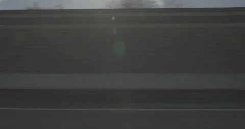 Side right driving plate - Highway 4 at Airport Way, Stockton Stock Footage 293455865