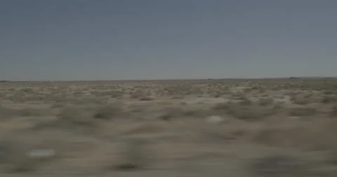Side right driving plate - Highway 14 at West Avenue D, Lancaster Stock Footage 293696334