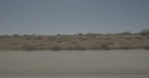 Side right driving plate - Highway 58 at Mile 13, Lockhart Stock Footage 293728640