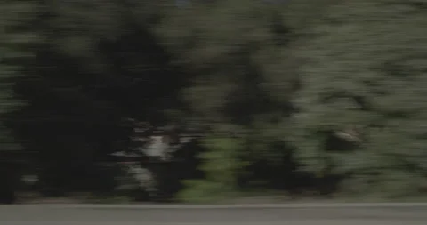 Side right driving plate - Highway 126 at Garcia Street, Santa Paula Vídeo Stock 294699913