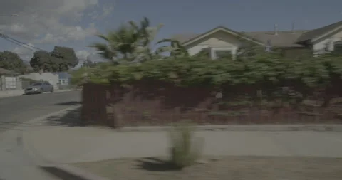 Side right driving plate - Highway 150 at Richmond Road, Santa Paula Stock Footage 294700858