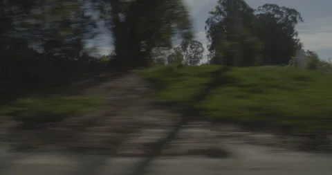 Side right driving plate - Highway 1 at Fowler Street, Callender Stock Footage 294763430