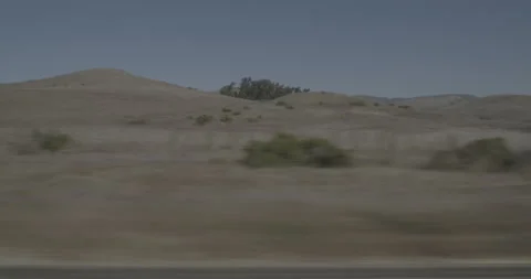 Side right driving plate - Highway 1 at Gilardi Road, Morro Bay Stock Footage 294794628