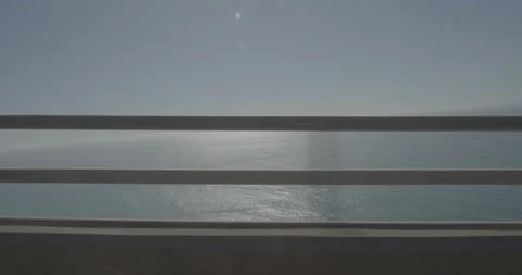 Side right driving plate - Highway 1 at Mile 75, Gorda Stock Footage 294931410